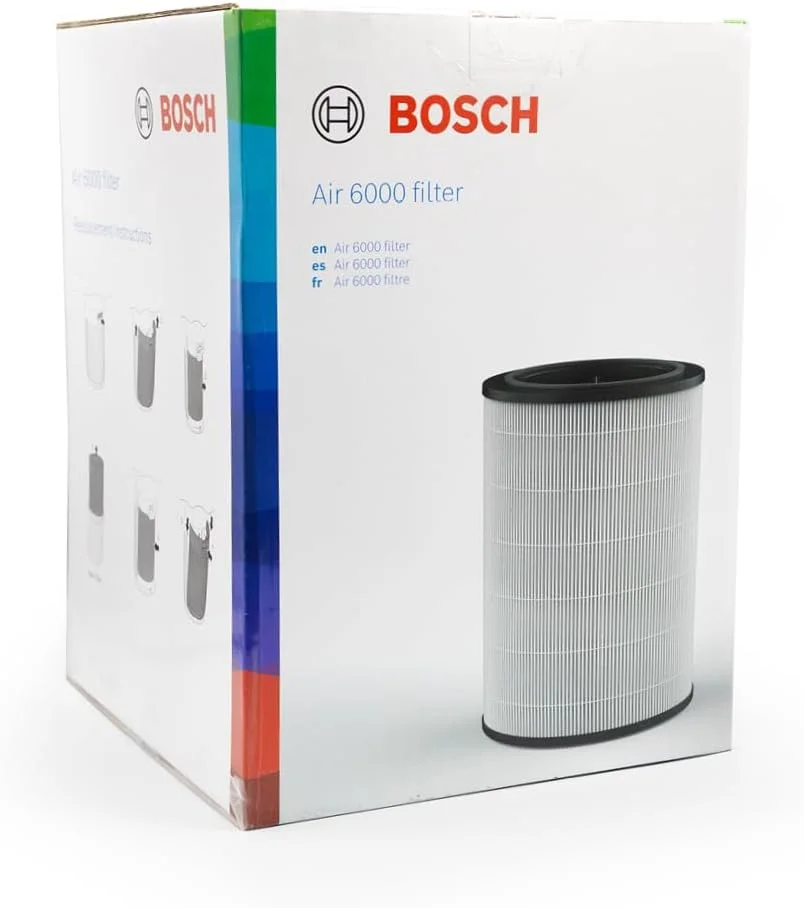 فیلتر جایگزین تصفیه کننده هوا BOSCH Air 6000، فیلتر 4 در 1، کربن فعال، HEPA
