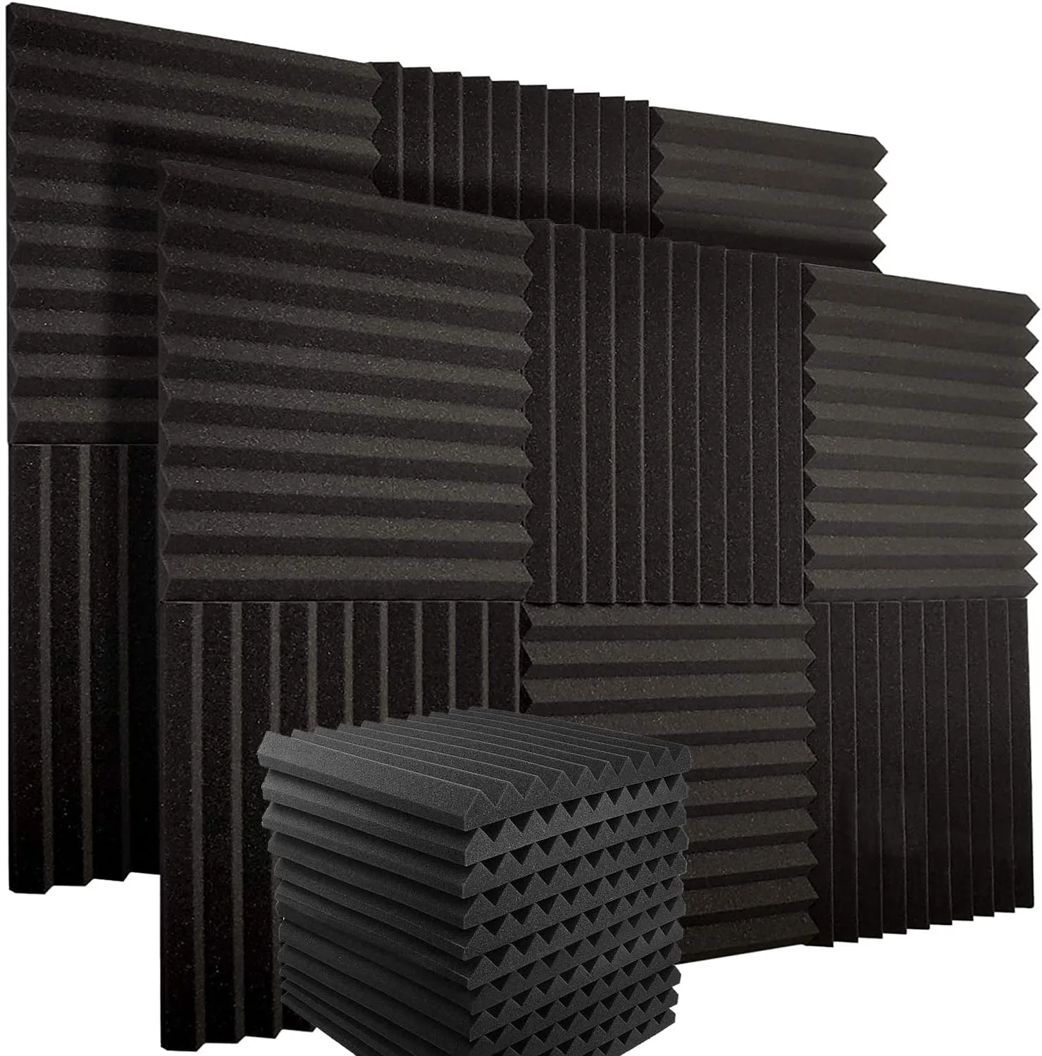 پنل آکوستیک مدل 30x30x2.5 سانتی‌متر بسته 12 عددی