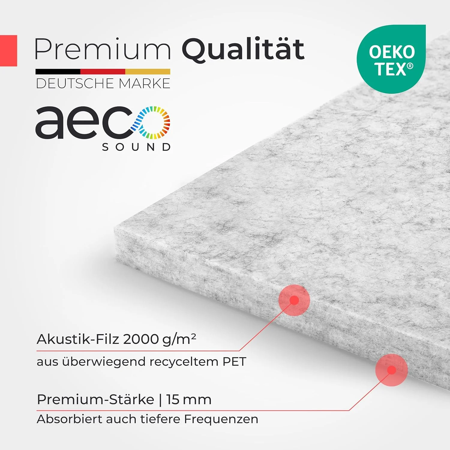 پنل های آکوستیک از جنس نمد آکوستیک، خودچسب، ضخامت فوق العاده 15 میلی متر، 9 عدد، هر کدام 30x30 سانتی متر - پنل های دیواری، محافظ دیوار، عایق صدا، صفحات آکوستیک، پنل های آکوستیک (خاکستری) پنل های آکوستیک از جنس نمد آکوستیک، خودچسب، ضخامت فوق العاده 15 میلی متر، 9 عدد، هر کدام 30x30 سانتی متر - پنل های دیواری، محافظ دیوار، عایق صدا، صفحات آکوستیک، پنل های آکوستیک (خاکستری)