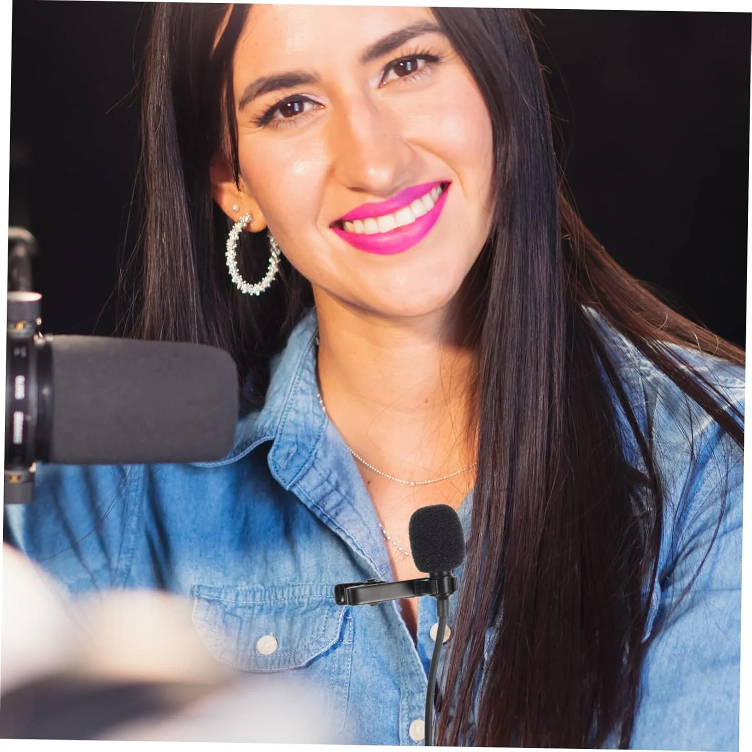 Abaodam 2 مجموعه میکروفون برای مصاحبه، کیت میکروفون با لوازم جانبی برای تلفن هوشمند و رایانه شخصی، ضبط همه جهته برای پادکست و وبلاگ نویسی شامل کابل افزایش طول