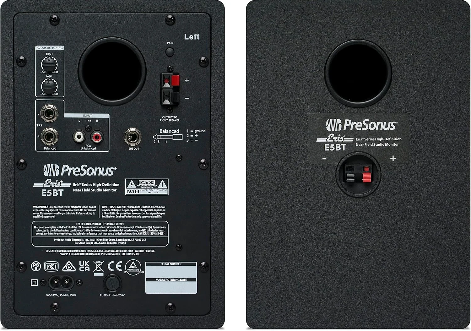 PreSonus Eris 5BT Gen 2 + Sub 8BT