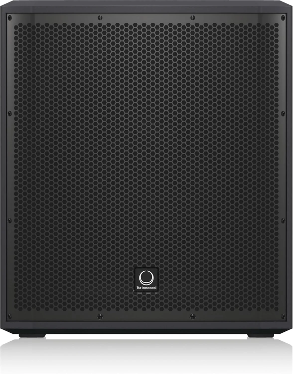 ساب ووفر 12 اینچی 1000 واتی Turbosound iNSPIRE iP12B با دو آمپلی فایر برای بلندگوهای ماهواره ای، صدای فضایی Klark Teknik، میکسر دیجیتال، کنترل از راه دور، پخش بلوتوث