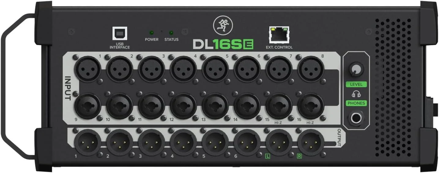 میکسر دیجیتال رکمونت 16 کاناله Mackie DL16SE + کابل XLR کیپ درام میکسر دیجیتال رکمونت 16 کاناله Mackie DL16SE + کابل XLR کیپ درام