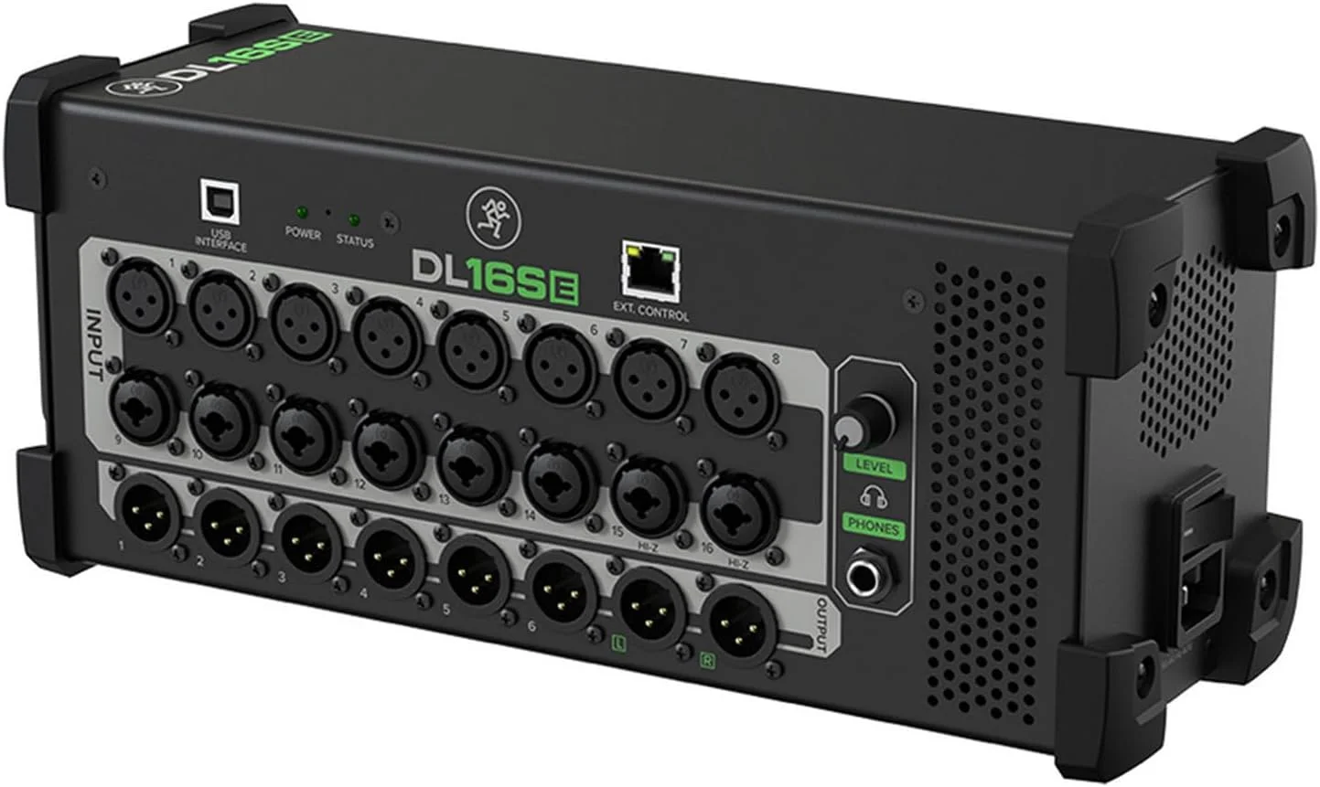 میکسر دیجیتال رکمونت 16 کاناله Mackie DL16SE + کابل XLR کیپ درام میکسر دیجیتال رکمونت 16 کاناله Mackie DL16SE + کابل XLR کیپ درام