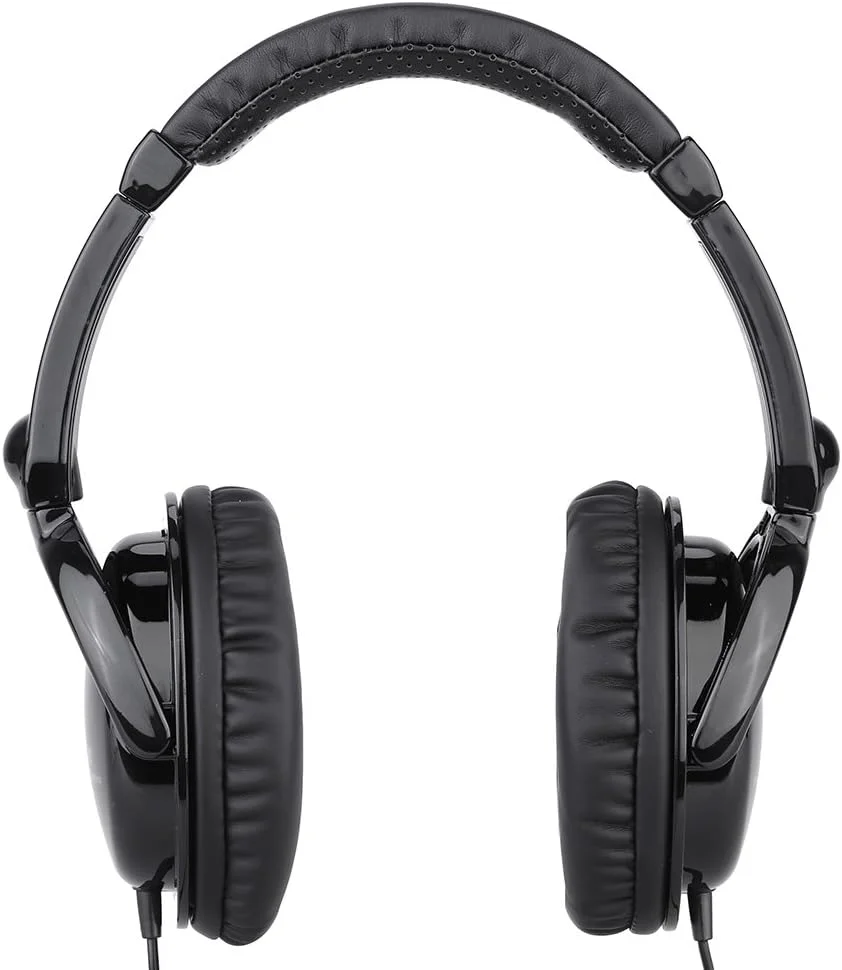هدفون استریو DJ سیمی HD 2000 با طراحی چرخشی گوشی برای نظارت بر میکس صدا، مشکی
