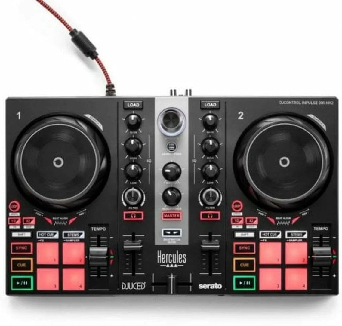 کنترلر دی‌جی Hercules DJControl Inpulse 200 MK2