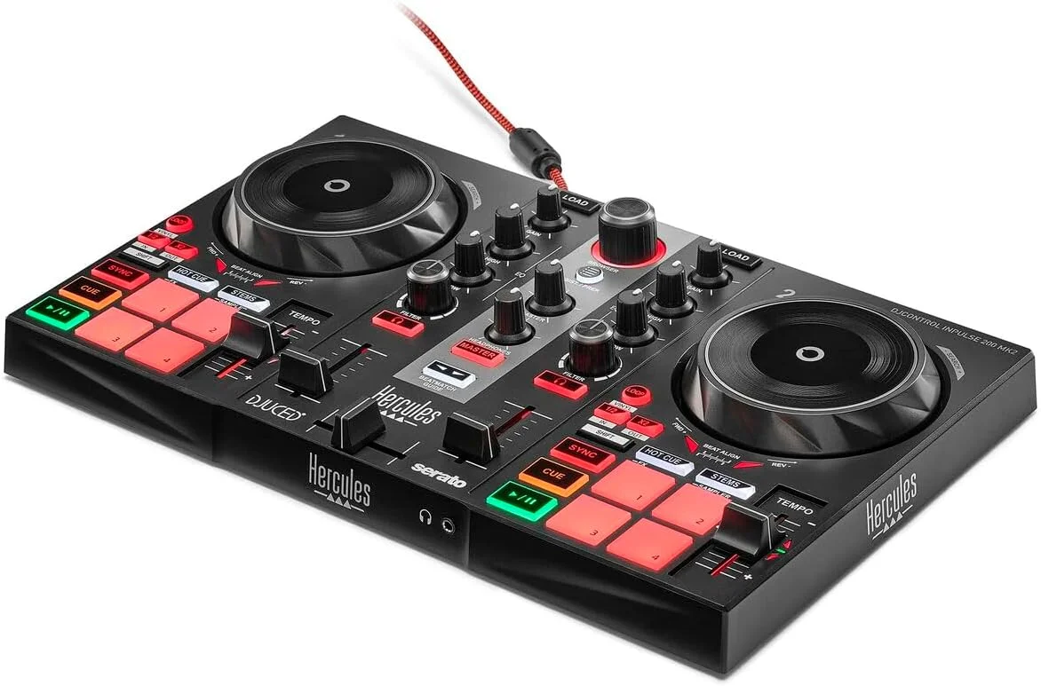 کنترلر دی‌جی Hercules DJControl Inpulse 200 MK2