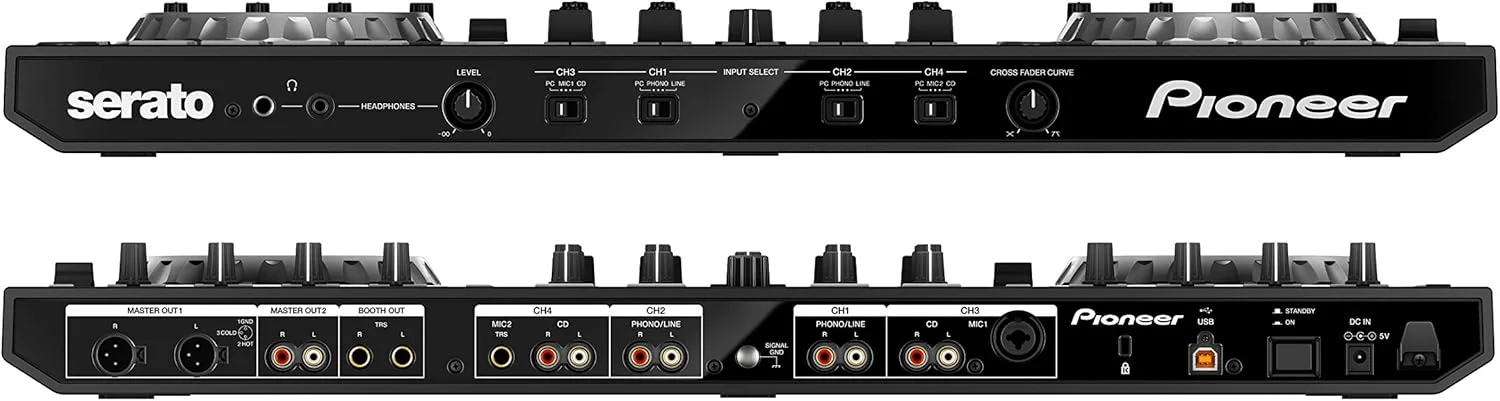 کنترلر دی‌جی پایونیر مدل DDJ-SX2، ابعاد ۱۷.۷۰x۲۹.۹۰x۶.۹۰