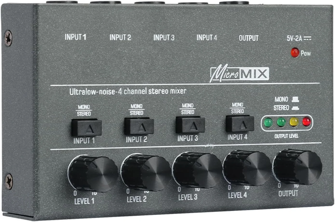 میکسر صوتی DX400، میکسر صدای کم نویز DJ، میکسر صدای فوق فشرده حرفه ای KTV، میکسر خطی چهار طرفه