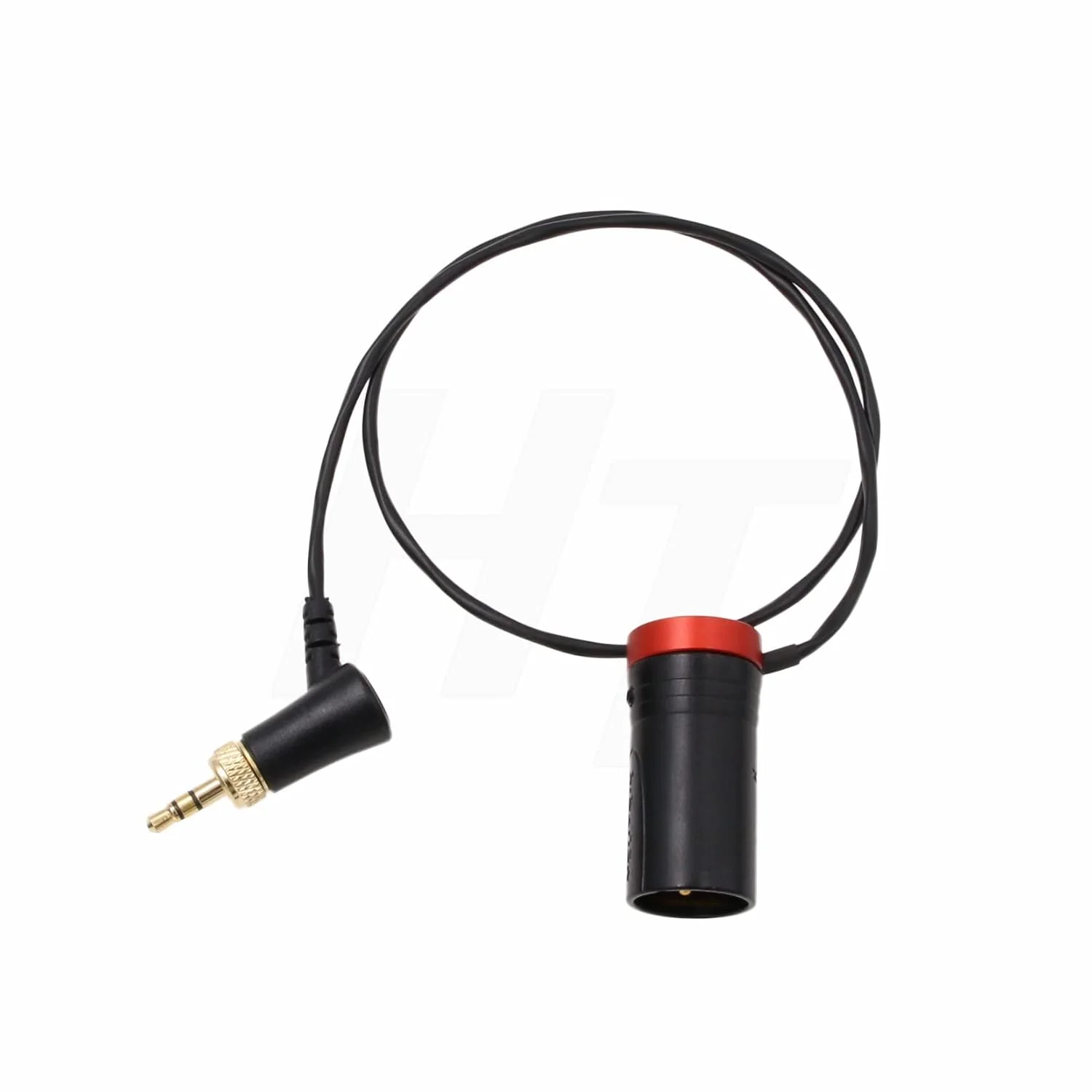 کابل صدا برای گیرنده Sennheiser EK 2000 Sony UWP به دوربین Sony FX9 میکسر Sound Devices، قفل شونده 3.5 میلی متری TRS XLR 3 پین کم ارتفاع 20 اینچ قرمز