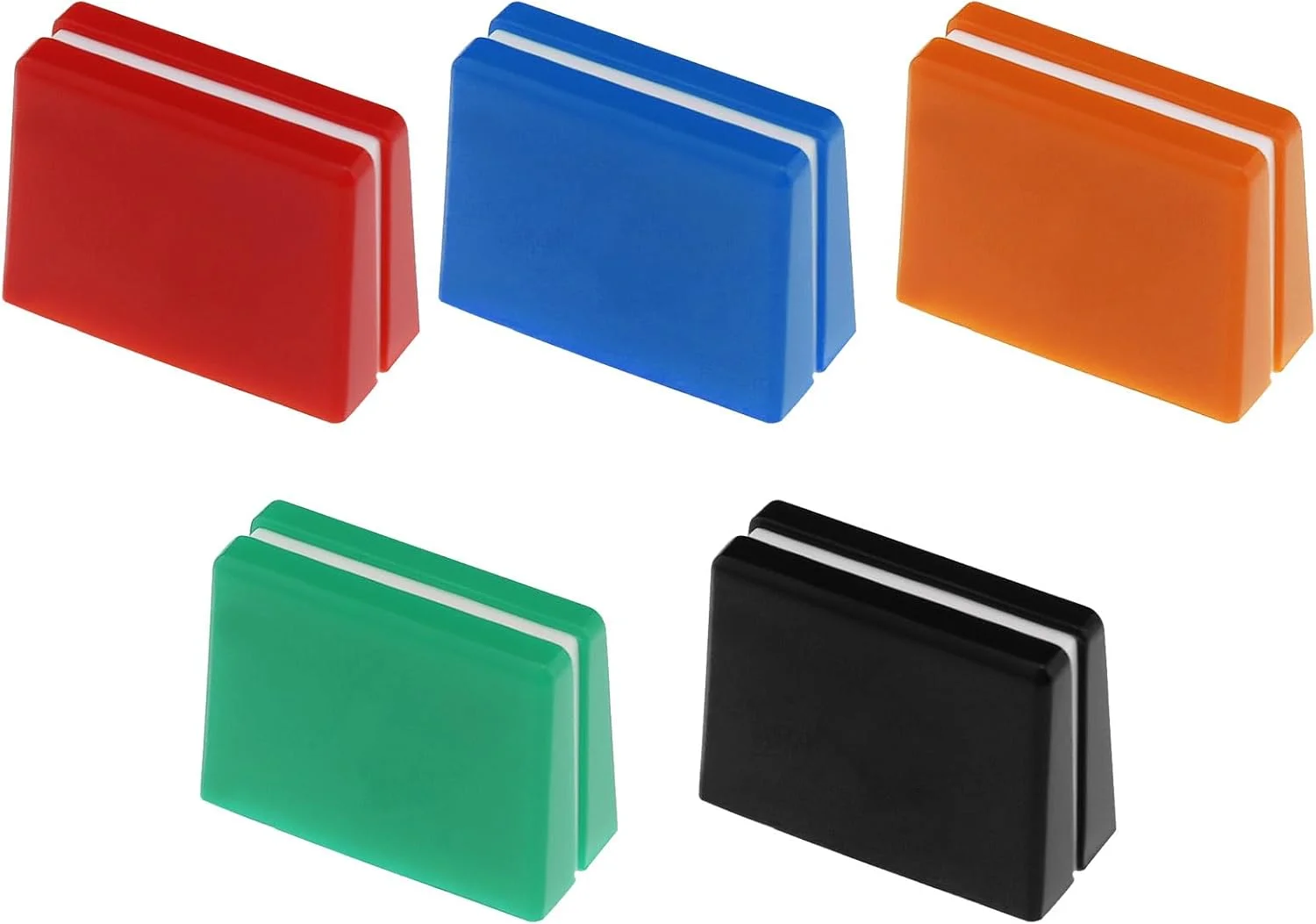 ای‌مگ‌تک ۵ عدد درپوش فیدر، لغزنده، میکسر، اکولایزر، درپوش فیدر، سازگار با DJM600، 700، 750، 800، 850، 900، 2000، میکسر DJ، چند رنگ