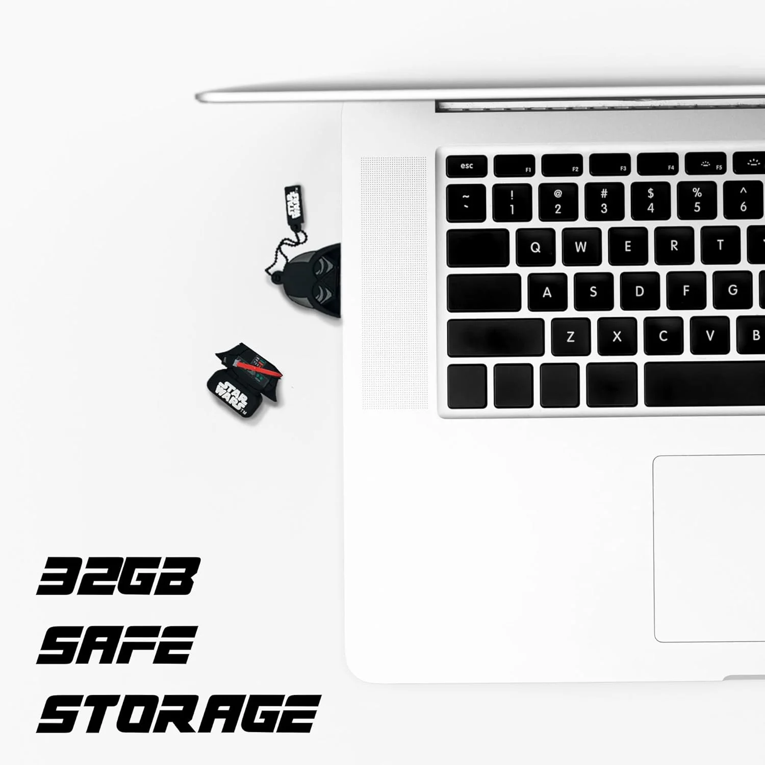 فلش مموری USB وان دی دیزنی جنگ ستارگان طرح دارت ویدر 32 گیگابایت - هدیه ای جالب برای مردان و کودکان، ایده هدیه برای تولد یا کریسمس