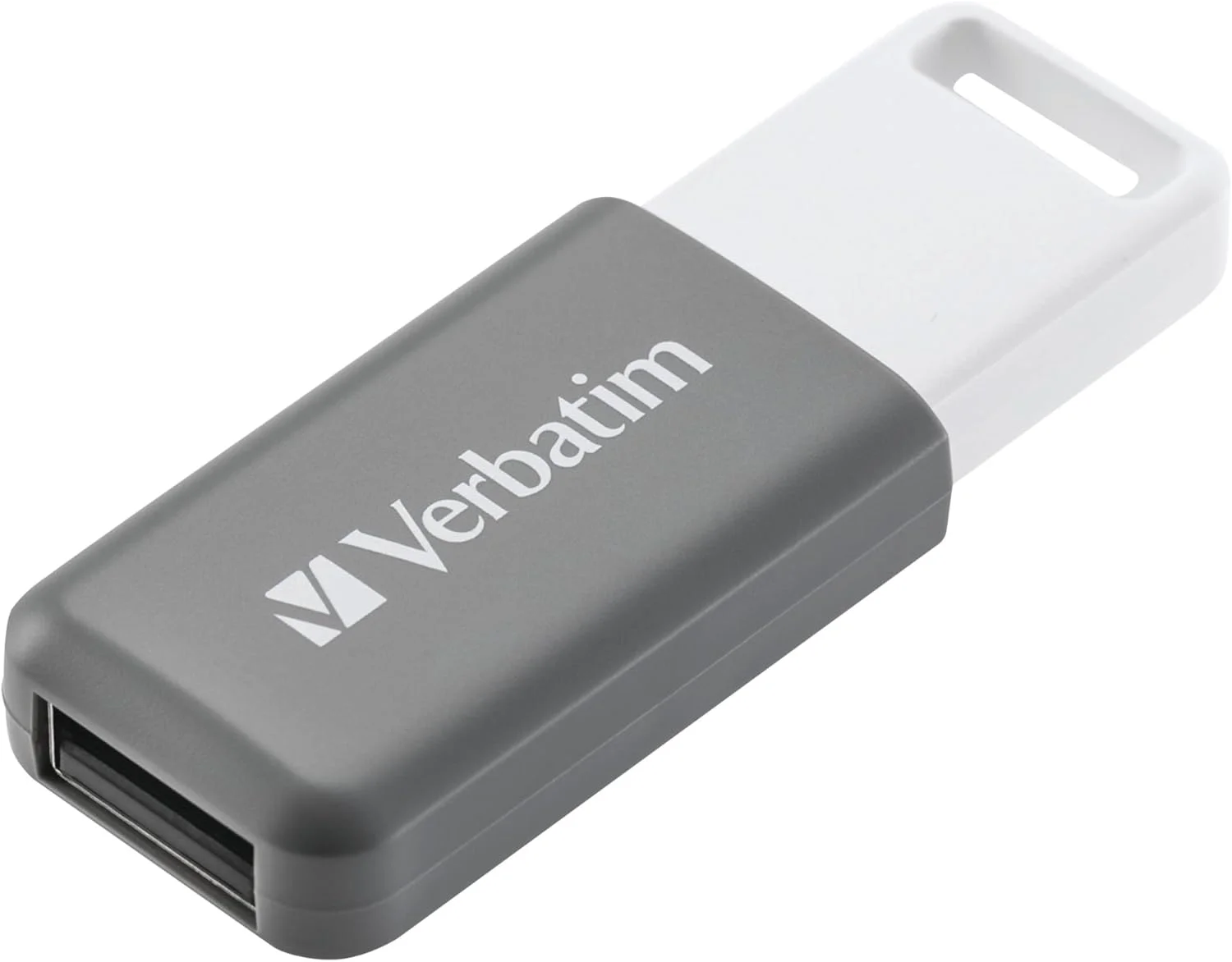 فلش مموری ورباتیم دیتا بار با حافظه 128 گیگابایت، فلش مموری USB 2.0 قابل حمل خاکستری، ایده آل برای لپ تاپ، کامپیوتر و نوت بوک فلش مموری ورباتیم دیتا بار با حافظه 128 گیگابایت، فلش مموری USB 2.0 قابل حمل خاکستری، ایده آل برای لپ تاپ، کامپیوتر و نوت بوک