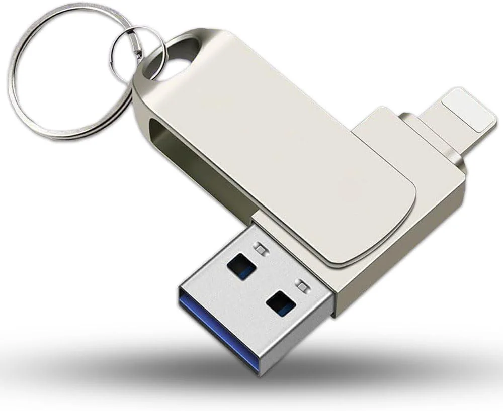 فلش مموری USB با پشتیبانی از آیفون 512 گیگابایت - فلش درایو USB سرعت بالا (سفید، 512 گیگابایت) فلش مموری USB با پشتیبانی از آیفون 512 گیگابایت - فلش درایو USB سرعت بالا (سفید، 512 گیگابایت)