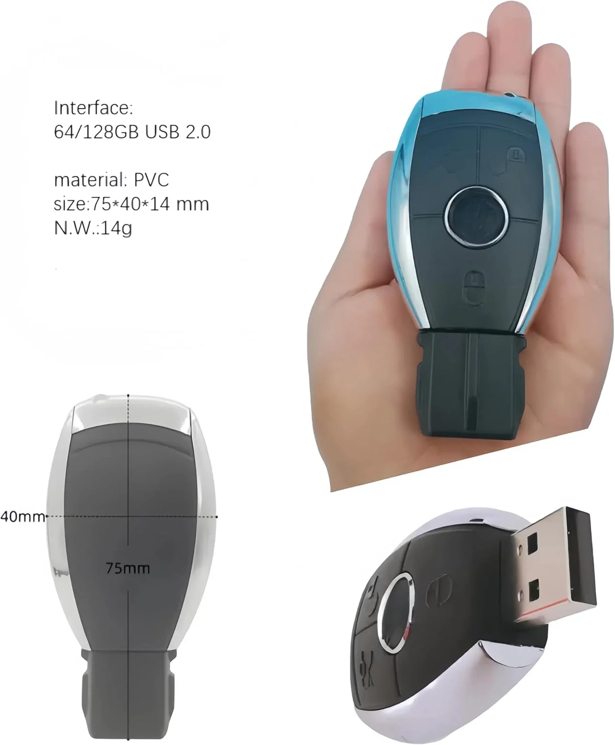 فلش مموری طرح کلید ماشین USB 2.0 فلش مموری طرح کلید ماشین USB 2.0