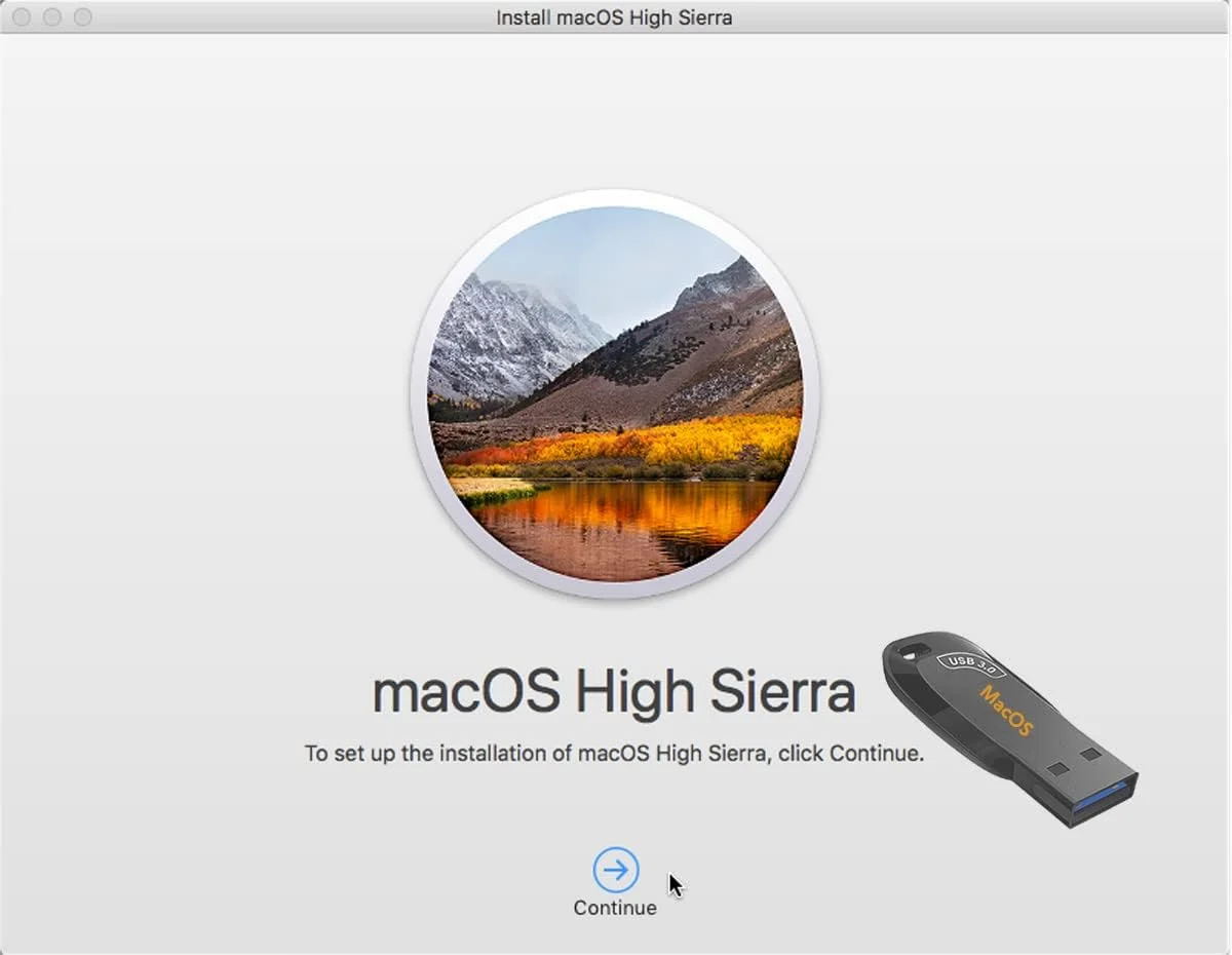 فلش مموری ۳۲ گیگابایتی قابل بوت MacOS High Sierra 10.13.6، درایو USB 3.2، نصب مجدد/بازیابی/بازگردانی Mac OS X فلش مموری ۳۲ گیگابایتی قابل بوت MacOS High Sierra 10.13.6، درایو USB 3.2، نصب مجدد/بازیابی/بازگردانی Mac OS X