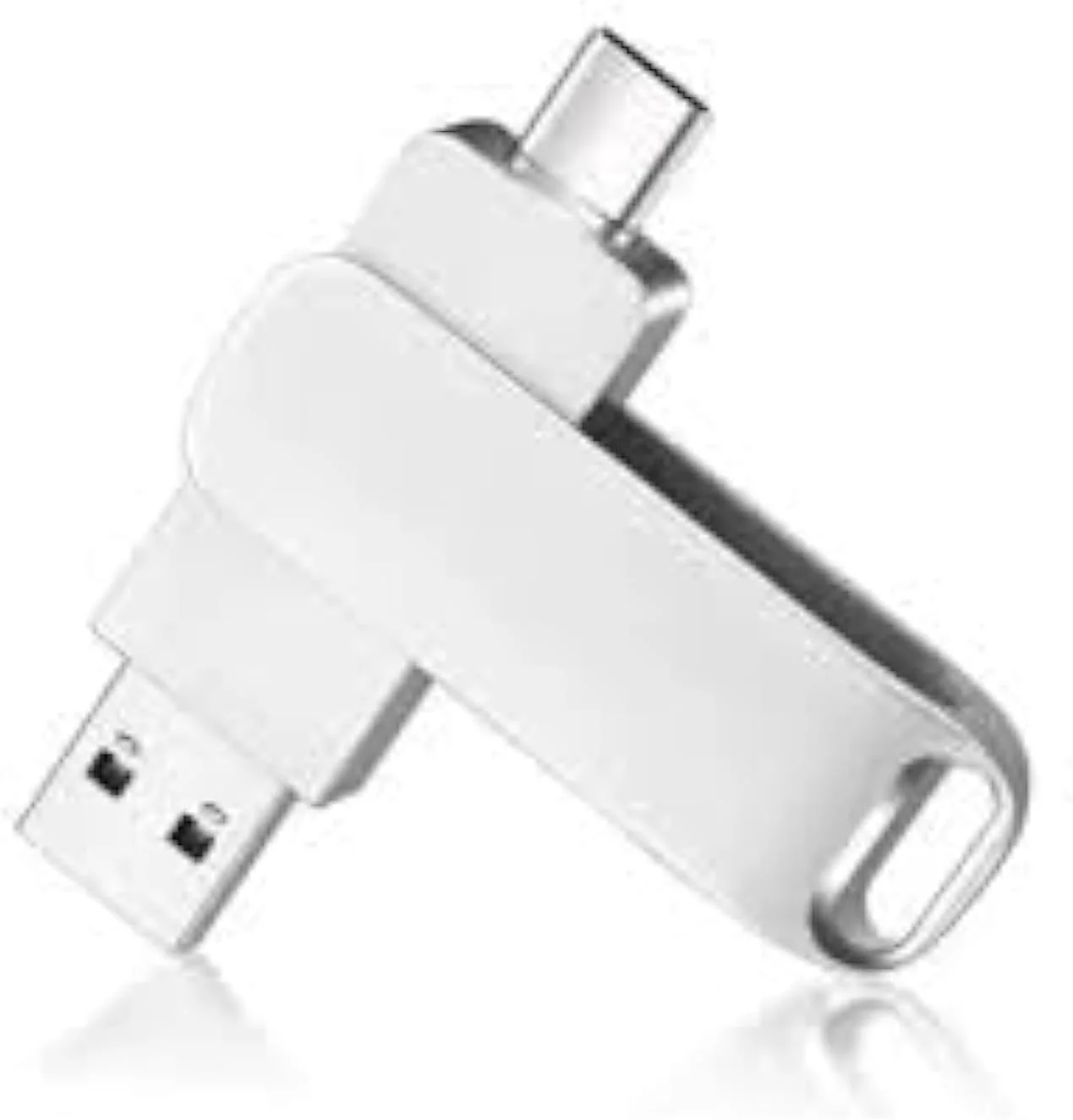 فلش مموری USB 3.1 با ظرفیت 1 ترابایت، USB-A و USB C، سرعت خواندن تا 130 مگابایت بر ثانیه، طراحی چرخشی، مناسب برای USB3.0/USB2.0، حافظه برای دستگاه های اندرویدی/تبلت/لپ تاپ/کامپیوتر/تلفن فلش مموری USB 3.1 با ظرفیت 1 ترابایت، USB-A و USB C، سرعت خواندن تا 130 مگابایت بر ثانیه، طراحی چرخشی، مناسب برای USB3.0/USB2.0، حافظه برای دستگاه های اندرویدی/تبلت/لپ تاپ/کامپیوتر/تلفن