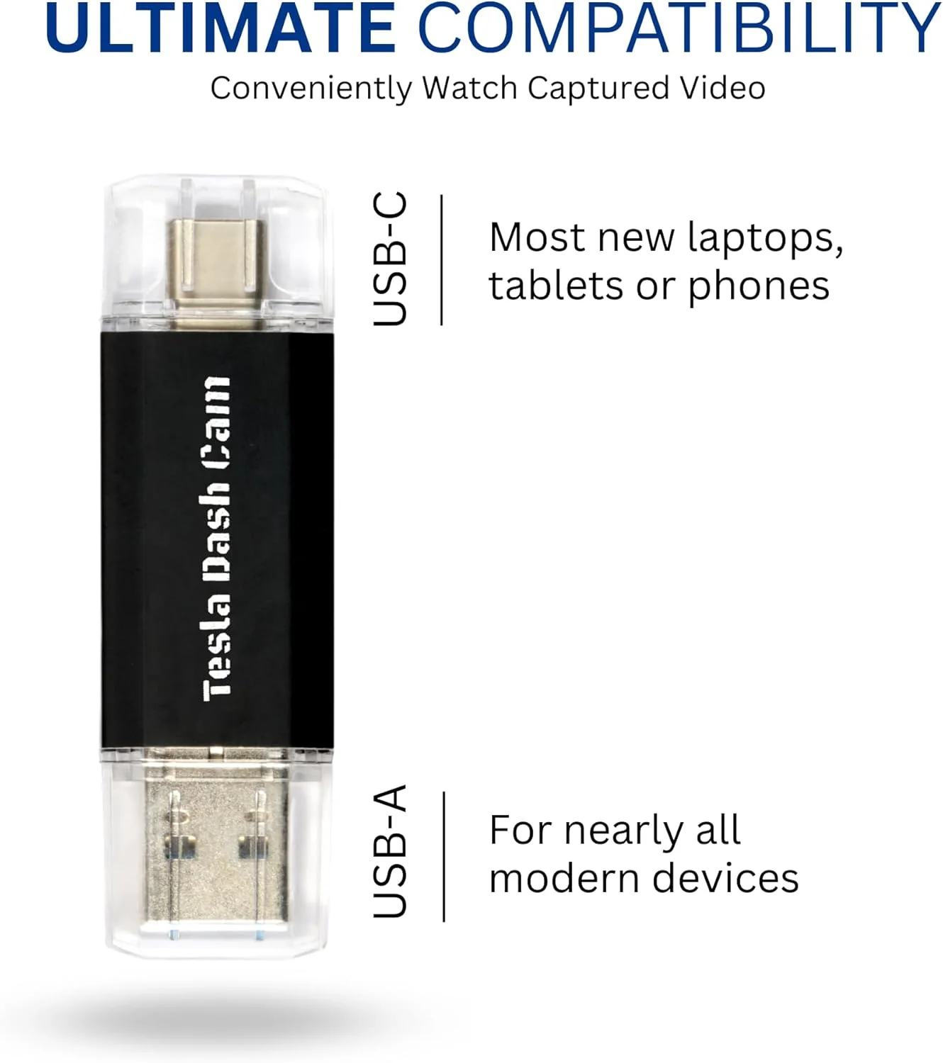 فلش درایو 128 گیگابایتی USB-C تسلا برای حالت نگهبانی. فلش مموری دو طرفه دوربین داشبورد، USB امنیتی تسلا برای حالت نگهبانی فلش درایو 128 گیگابایتی USB-C تسلا برای حالت نگهبانی. فلش مموری دو طرفه دوربین داشبورد، USB امنیتی تسلا برای حالت نگهبانی