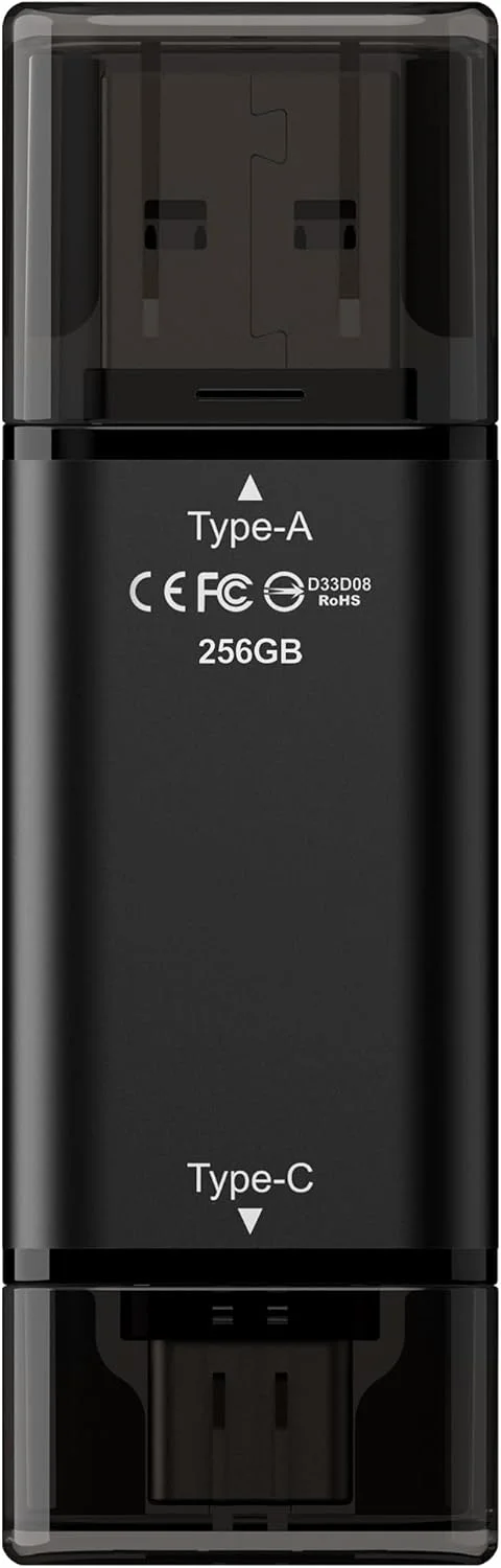 فلش مموری TEAMGROUP X1 MAX با ظرفیت 256 گیگابایت، USB 3.2 با سرعت 1000 مگابایت بر ثانیه، نسل 2، دارای رابط دوگانه Type A و Type C (3.1/3.0) OTG، مناسب برای ذخیره سازی اطلاعات و سازگار با گوشی های هوشمند، تبلت ها، لپ تاپ ها، کامپیوترها و مک بوک مدل TX1MAX3256GB01 فلش مموری TEAMGROUP X1 MAX با ظرفیت 256 گیگابایت، USB 3.2 با سرعت 1000 مگابایت بر ثانیه، نسل 2، دارای رابط دوگانه Type A و Type C (3.1/3.0) OTG، مناسب برای ذخیره سازی اطلاعات و سازگار با گوشی های هوشمند، تبلت ها، لپ تاپ ها، کامپیوترها و مک بوک مدل TX1MAX3256GB01