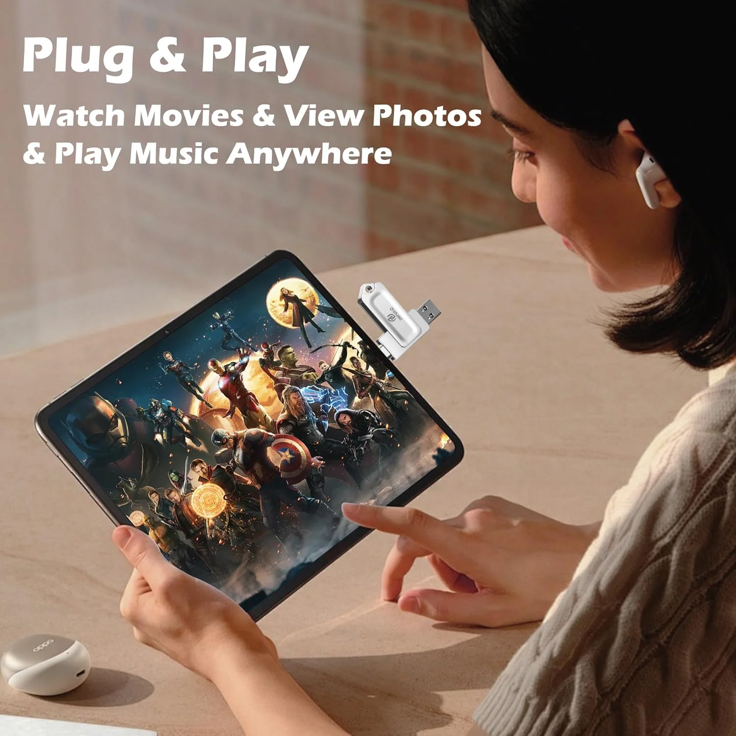 فلش مموری USB برای آیفون ۱۵ و آیفون ۱۶، فلش درایو ۵۱۲ گیگابایتی، استیک حافظه آیپد، استیک عکس USB 3.0 و Type C، فلش درایو USB دوگانه، استیک عکس برای سری آیفون ۱۵ / آیپد / اندروید / PC / مک فلش مموری USB برای آیفون ۱۵ و آیفون ۱۶، فلش درایو ۵۱۲ گیگابایتی، استیک حافظه آیپد، استیک عکس USB 3.0 و Type C، فلش درایو USB دوگانه، استیک عکس برای سری آیفون ۱۵ / آیپد / اندروید / PC / مک