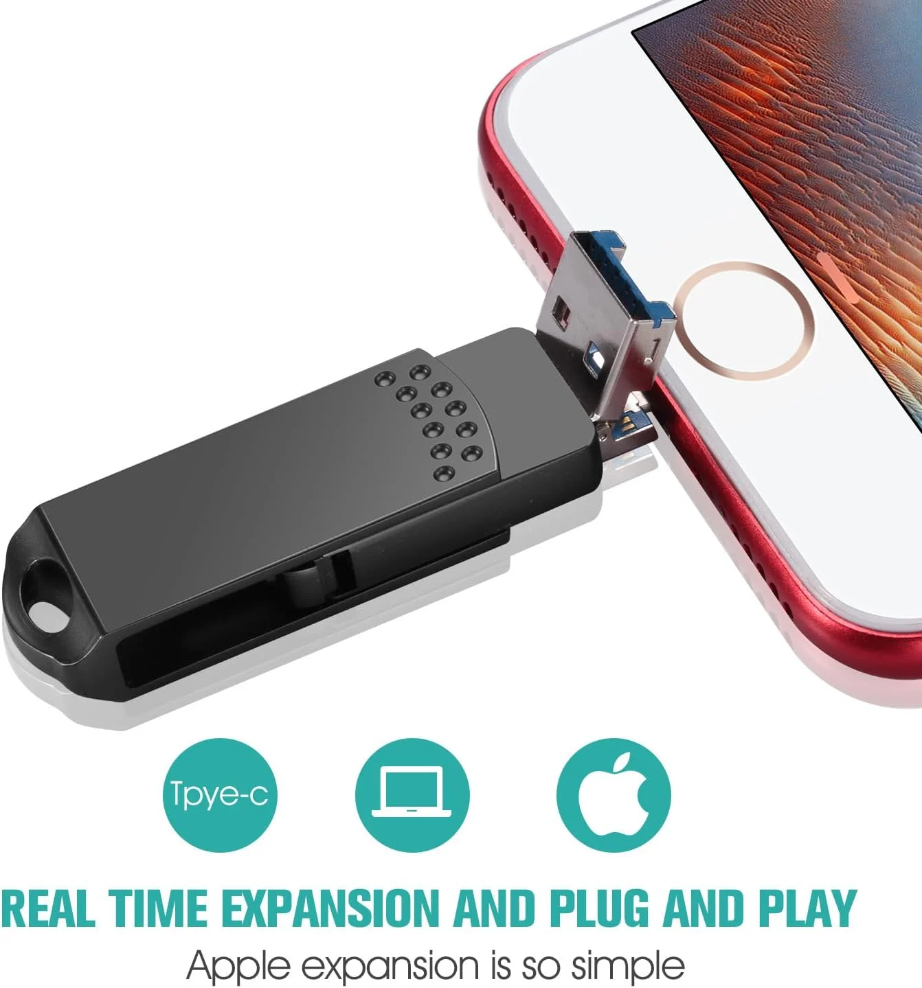 فلش مموری USB، درایو انگشتی حافظه USB با Type C برای تلفن های هوشمند/MacBook/PC/تبلت ها برای عکس ها/فیلم ها/اسناد (خاکستری نقره ای) فلش مموری USB، درایو انگشتی حافظه USB با Type C برای تلفن های هوشمند/MacBook/PC/تبلت ها برای عکس ها/فیلم ها/اسناد (خاکستری نقره ای)