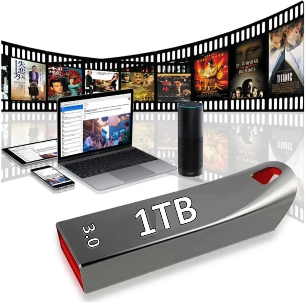 فلش مموری USB 2 ترابایت، فلش دیسک USB با سرعت 3.0، مینی، سبک و قابل حمل برای لپ تاپ، کامپیوتر و سایر دستگاه ها فلش مموری USB 2 ترابایت، فلش دیسک USB با سرعت 3.0، مینی، سبک و قابل حمل برای لپ تاپ، کامپیوتر و سایر دستگاه ها