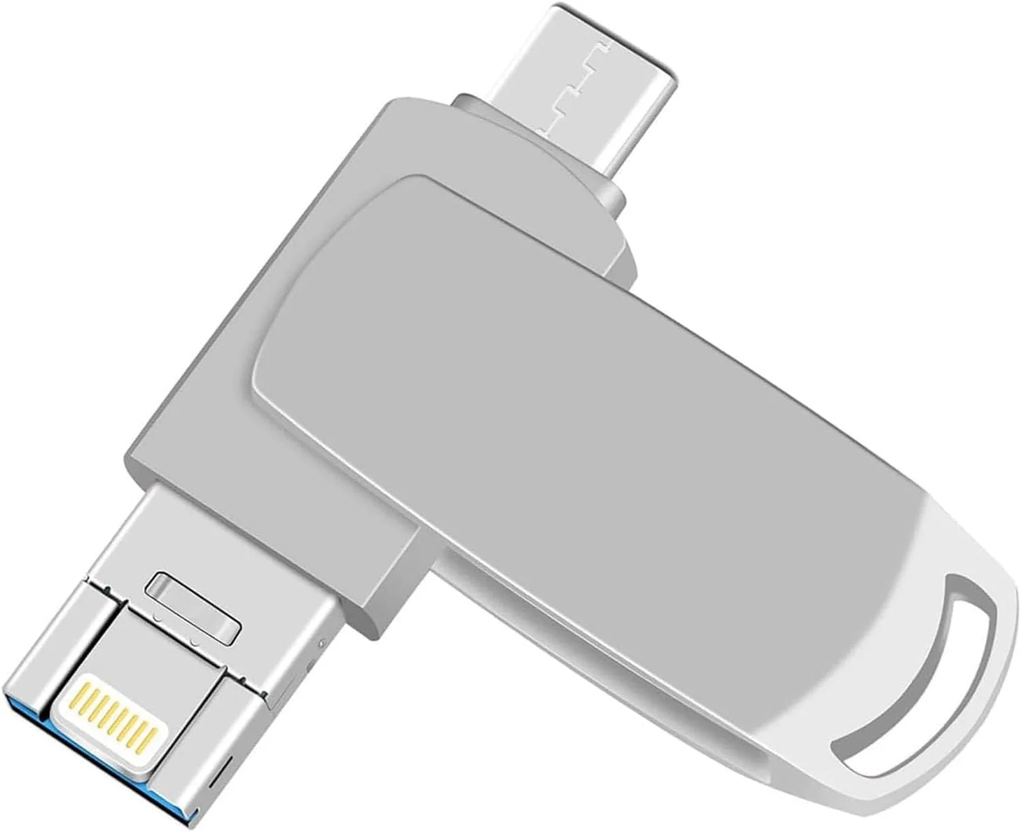 فلش مموری USB دوگانه برای تلفن همراه، حافظه ذخیره سازی عکس آیفون، حافظه خارجی سازگار با آیفون/کامپیوتر/آیپد/دستگاه های بیشتر 2 ترابایت فلش مموری USB دوگانه برای تلفن همراه، حافظه ذخیره سازی عکس آیفون، حافظه خارجی سازگار با آیفون/کامپیوتر/آیپد/دستگاه های بیشتر 2 ترابایت