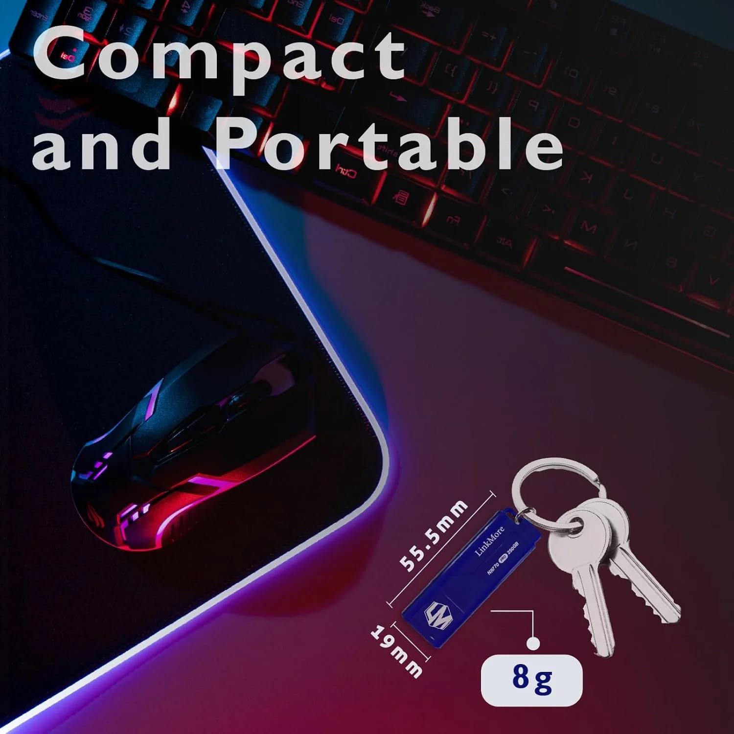 فلش مموری 250 گیگابایتی USB 3.2 Gen2 لینک مور مدل NR770 با سرعت خواندن تا 1000 مگابایت بر ثانیه و سرعت نوشتن تا 800 مگابایت بر ثانیه فلش مموری 250 گیگابایتی USB 3.2 Gen2 لینک مور مدل NR770 با سرعت خواندن تا 1000 مگابایت بر ثانیه و سرعت نوشتن تا 800 مگابایت بر ثانیه