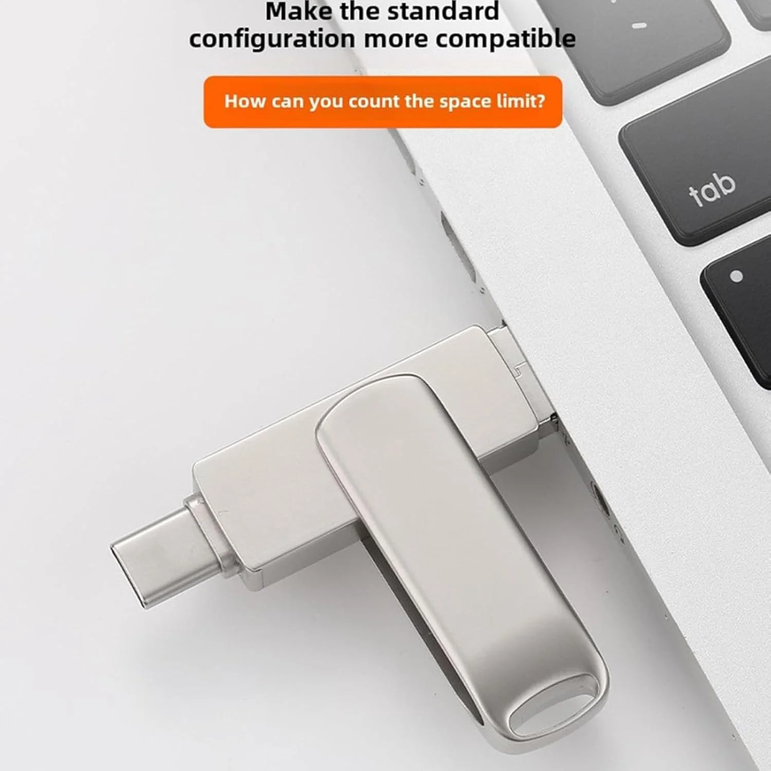 فلش مموری USB دوگانه برای تلفن همراه، حافظه ذخیره سازی عکس آیفون، حافظه خارجی سازگار با آیفون/کامپیوتر/آیپد/دستگاه های بیشتر 2 ترابایت فلش مموری USB دوگانه برای تلفن همراه، حافظه ذخیره سازی عکس آیفون، حافظه خارجی سازگار با آیفون/کامپیوتر/آیپد/دستگاه های بیشتر 2 ترابایت