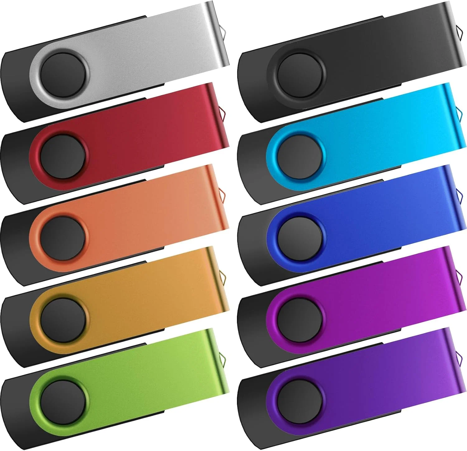 فلش مموری USB کپمم، 64 مگابایت، بسته 10 عددی، فلش درایو کوچک، فلش 64 مگابایتی فلزی، USB 2.0 چرخشی، فلش مموری قابل حمل جاکلیدی، رنگ های مختلف، برای ذخیره سازی فایل و اطلاعات فلش مموری USB کپمم، 64 مگابایت، بسته 10 عددی، فلش درایو کوچک، فلش 64 مگابایتی فلزی، USB 2.0 چرخشی، فلش مموری قابل حمل جاکلیدی، رنگ های مختلف، برای ذخیره سازی فایل و اطلاعات