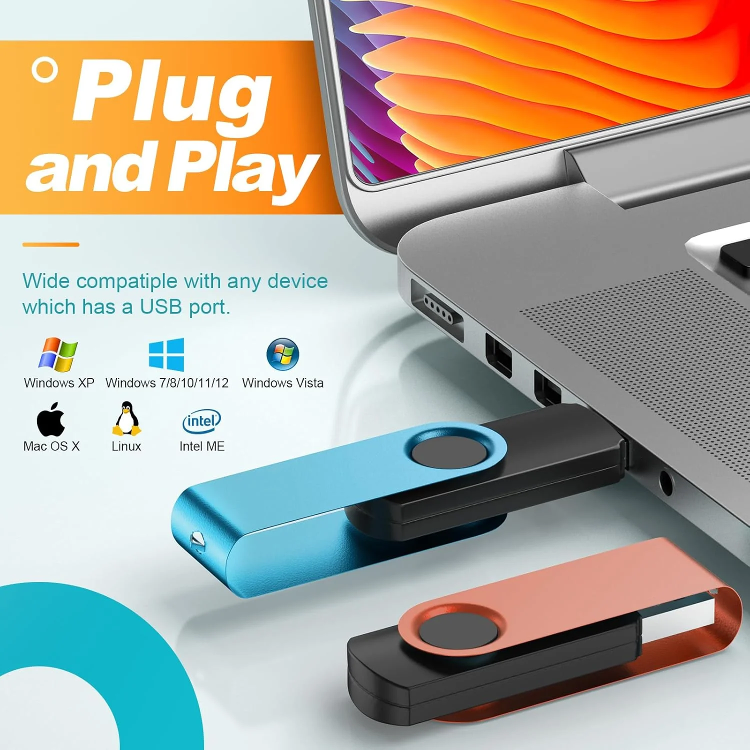 فلش مموری USB کپمم، 64 مگابایت، بسته 10 عددی، فلش درایو کوچک، فلش 64 مگابایتی فلزی، USB 2.0 چرخشی، فلش مموری قابل حمل جاکلیدی، رنگ های مختلف، برای ذخیره سازی فایل و اطلاعات فلش مموری USB کپمم، 64 مگابایت، بسته 10 عددی، فلش درایو کوچک، فلش 64 مگابایتی فلزی، USB 2.0 چرخشی، فلش مموری قابل حمل جاکلیدی، رنگ های مختلف، برای ذخیره سازی فایل و اطلاعات