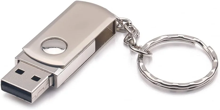 فلش مموری USB فلزی چرخشی USB2.0 با ظرفیت 32 گیگابایت به همراه جاکلیدی فلش مموری USB فلزی چرخشی USB2.0 با ظرفیت 32 گیگابایت به همراه جاکلیدی