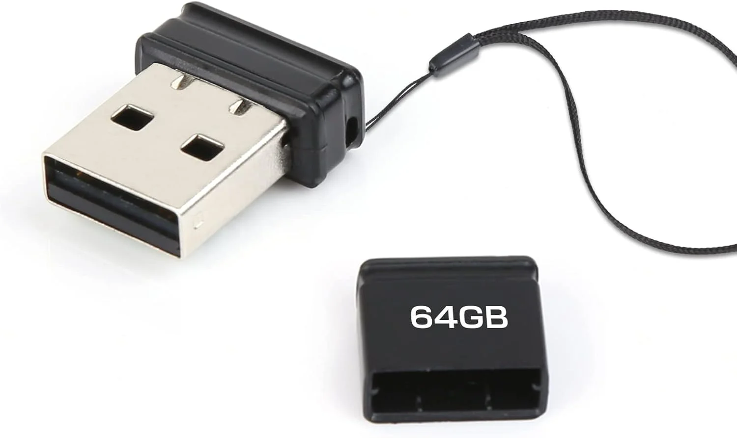 فلش مموری فلزی 64 گیگابایتی USB 2.0 به همراه بند آویز، مناسب برای کامپیوتر، لپ تاپ، تبلت، رادیو ماشین و سایر دستگاه ها فلش مموری فلزی 64 گیگابایتی USB 2.0 به همراه بند آویز، مناسب برای کامپیوتر، لپ تاپ، تبلت، رادیو ماشین و سایر دستگاه ها
