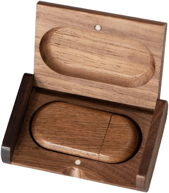 فلش مموری چوبی 32 گیگابایتی USB3.0 به همراه جعبه، فلش درایو چوبی بیضی شکل 32 گیگ USB 3.0 پرسرعت، هدیه ای ایده آل برای تولد/سالگرد/عروسی/عکاس (گردویی) فلش مموری چوبی 32 گیگابایتی USB3.0 به همراه جعبه، فلش درایو چوبی بیضی شکل 32 گیگ USB 3.0 پرسرعت، هدیه ای ایده آل برای تولد/سالگرد/عروسی/عکاس (گردویی)