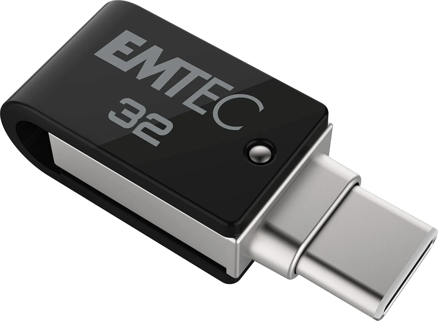 فلش مموری 64 گیگابایتی Emtec USB 3.2 مدل T260C دوگانه - USB-A و USB-C OTG فلش مموری 64 گیگابایتی Emtec USB 3.2 مدل T260C دوگانه - USB-A و USB-C OTG