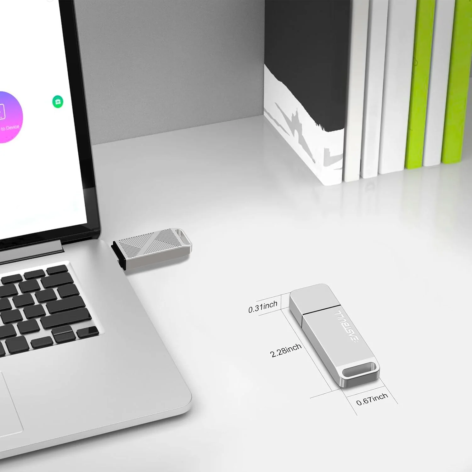 فلش مموری 16 گیگابایتی USB 2.0 ایستبول، فلش درایو فلزی پرسرعت برای ذخیرهسازی و پشتیبانگیری (نقرهای، آداپتور شامل نمیشود) فلش مموری 16 گیگابایتی USB 2.0 ایستبول، فلش درایو فلزی پرسرعت برای ذخیرهسازی و پشتیبانگیری (نقرهای، آداپتور شامل نمیشود)