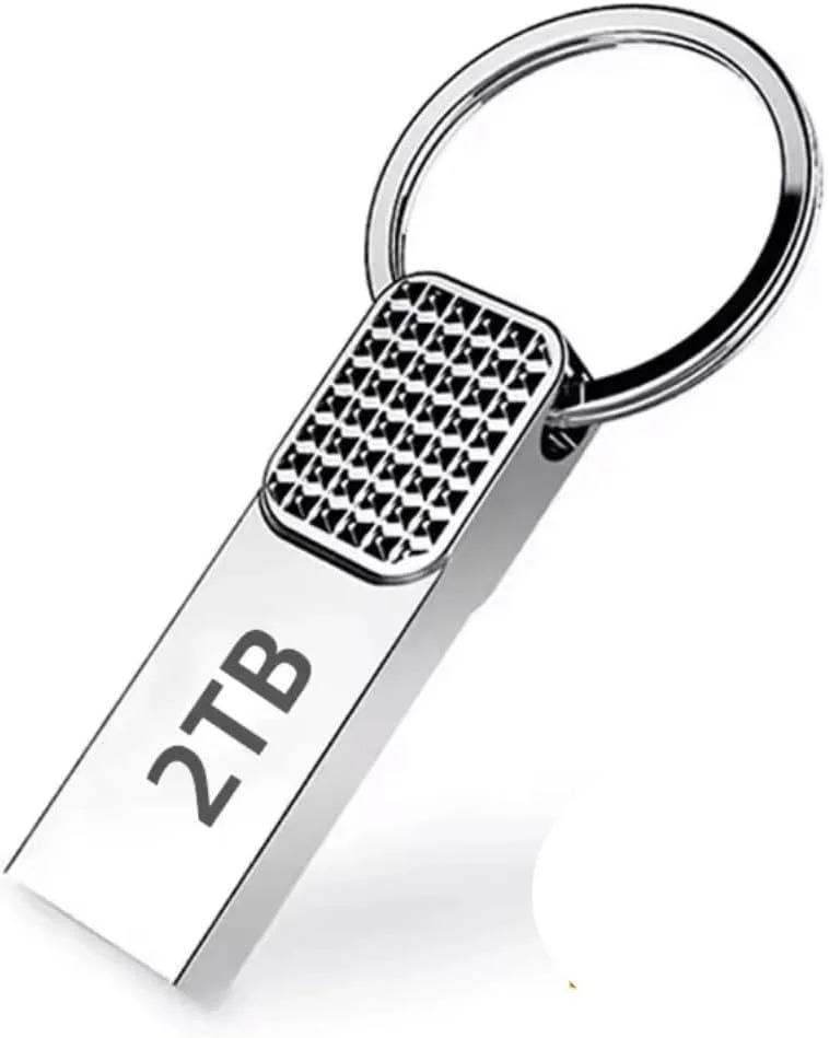 فلش درایو USB با طراحی باریک و ظرفیت 2 ترابایت، سازگار با کامپیوتر/تلویزیون/پروژکتور و ظرفیت ذخیره سازی بزرگ فلش درایو USB با طراحی باریک و ظرفیت 2 ترابایت، سازگار با کامپیوتر/تلویزیون/پروژکتور و ظرفیت ذخیره سازی بزرگ