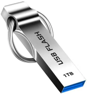 فلش مموری USB با ظرفیت 1 ترابایت، فلش مموری USB 3.0 با سرعت بالا، ضد آب، قابل حمل برای تبلت/کامپیوتر/لپ تاپ (1.0 ترابایت) فلش مموری USB با ظرفیت 1 ترابایت، فلش مموری USB 3.0 با سرعت بالا، ضد آب، قابل حمل برای تبلت/کامپیوتر/لپ تاپ (1.0 ترابایت)