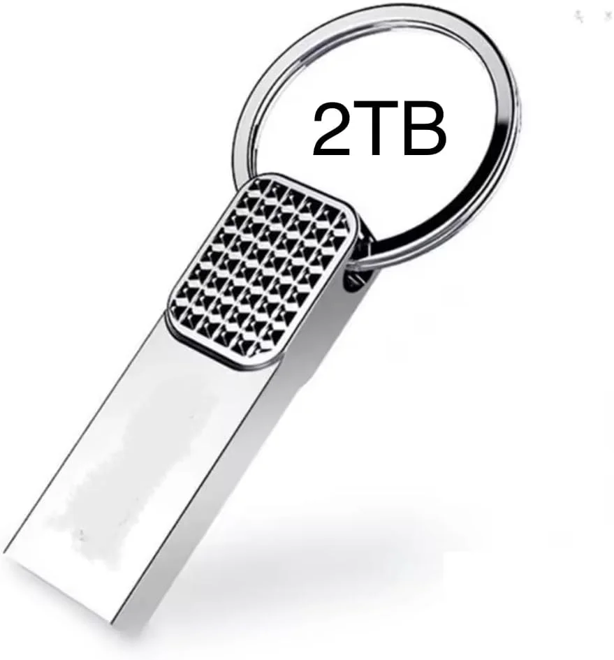 فلش مموری USB 3.0، ظرفیت ذخیره سازی 2 ترابایت، فلش درایو فلزی قابل حمل، انتقال داده با سرعت بالا فلش مموری USB 3.0، ظرفیت ذخیره سازی 2 ترابایت، فلش درایو فلزی قابل حمل، انتقال داده با سرعت بالا
