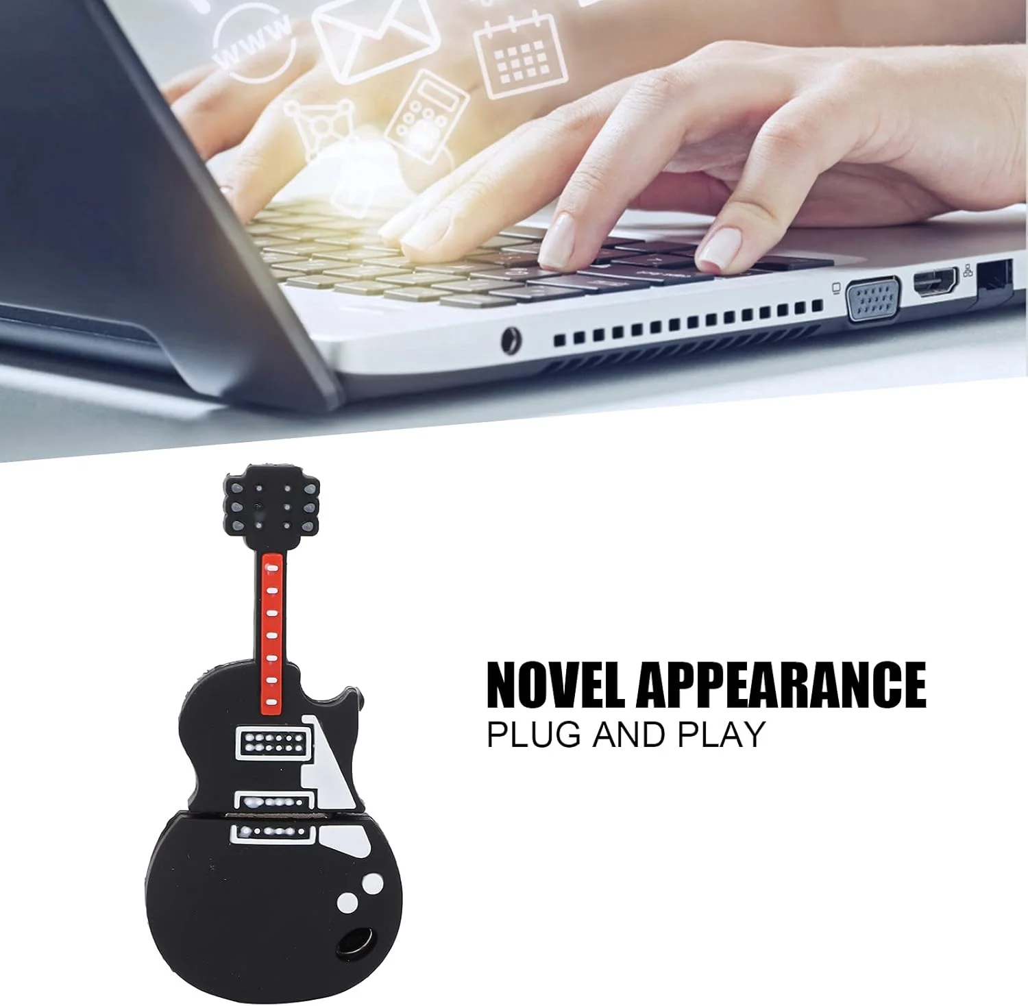 فلش مموری USB گیتار باس Denash، فلش مموری USB انتقال داده قابل حمل و زیبا، لوازم جانبی موسیقی منحصر به فرد برای دوستان، دانشجویان و نوازندگان (32 گیگابایت) فلش مموری USB گیتار باس Denash، فلش مموری USB انتقال داده قابل حمل و زیبا، لوازم جانبی موسیقی منحصر به فرد برای دوستان، دانشجویان و نوازندگان (32 گیگابایت)