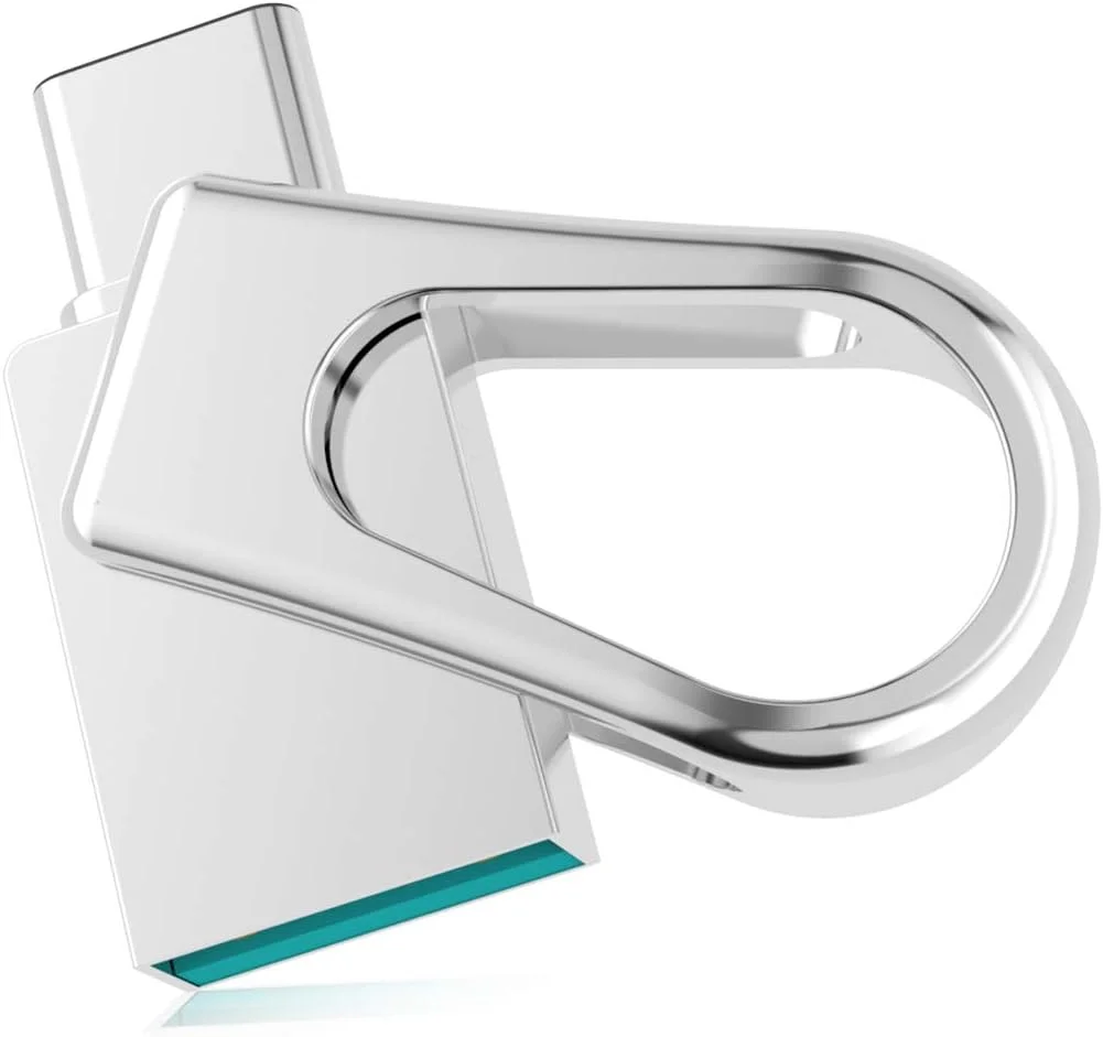 فلش مموری USB C بیگ تری، 64 گیگابایت، فلش درایو با رابط دوگانه Type-C USB 3.0، درایو با سوراخ جاکلیدی، قابل حمل، مناسب برای تلفن های همراه و کامپیوتر (نقره ای) فلش مموری USB C بیگ تری، 64 گیگابایت، فلش درایو با رابط دوگانه Type-C USB 3.0، درایو با سوراخ جاکلیدی، قابل حمل، مناسب برای تلفن های همراه و کامپیوتر (نقره ای)