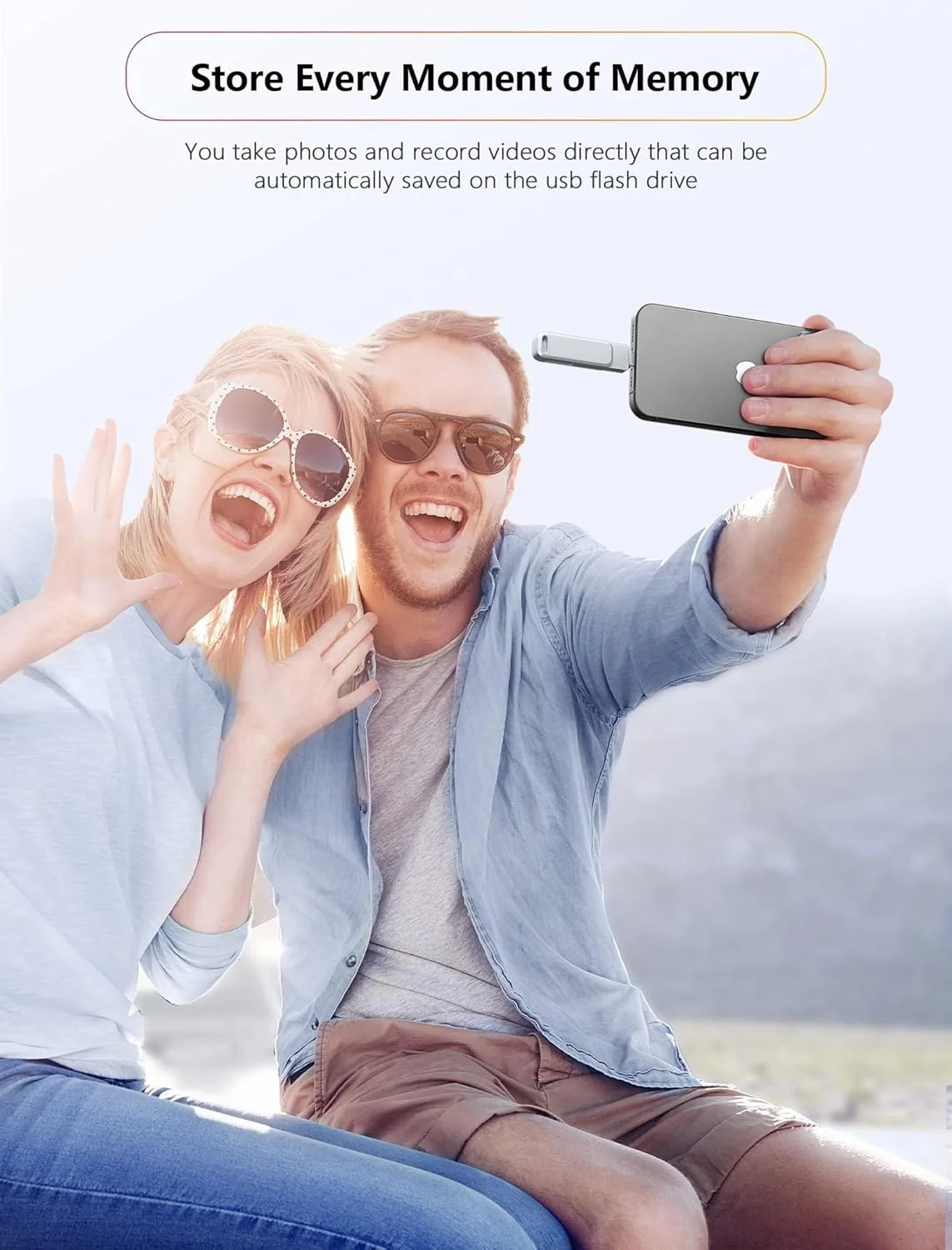 فلش مموری 256 گیگابایتی دارای گواهینامه MFi برای آیفون، فلش درایو USB با سرعت بالا، حافظه خارجی عکس برای آیفون/آیپد/اندروید/کامپیوتر فلش مموری 256 گیگابایتی دارای گواهینامه MFi برای آیفون، فلش درایو USB با سرعت بالا، حافظه خارجی عکس برای آیفون/آیپد/اندروید/کامپیوتر