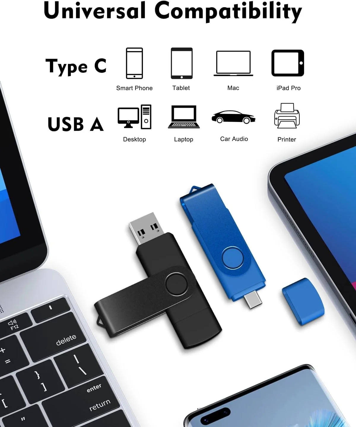 فلش مموری 32 گیگابایتی USB نوع C دوگانه 2 در 1 OTG USB 2.0 + نوع C، فلش درایو USB نوع C با طراحی چرخشی برای تلفن های هوشمند اندرویدی، کامپیوترها، مک بوک، تبلت ها، رایانه شخصی، آیفون سری 15 و 16 فلش مموری 32 گیگابایتی USB نوع C دوگانه 2 در 1 OTG USB 2.0 + نوع C، فلش درایو USB نوع C با طراحی چرخشی برای تلفن های هوشمند اندرویدی، کامپیوترها، مک بوک، تبلت ها، رایانه شخصی، آیفون سری 15 و 16