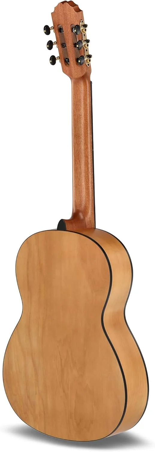 گیتار فلامنکو LUTHIER MANUEL RODRÍGUEZ Caballero Principio Regular - صفحه رویی یکپارچه صنوبر - پشت/کناره آگاتیس - CA-PM F