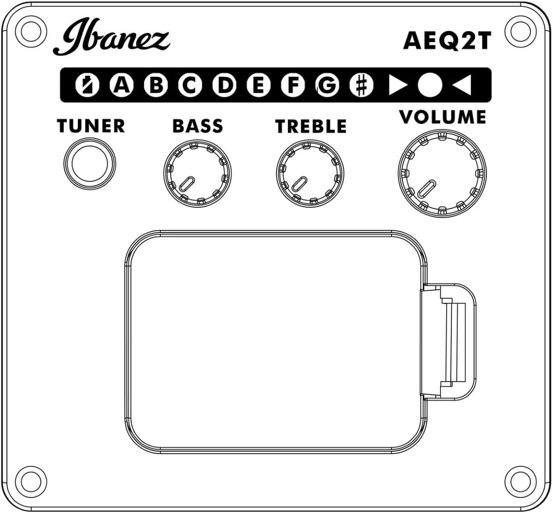 گیتار کلاسیک الکترو آکوستیک Ibanez GA6CE-AM سری Classical - کهربایی براق