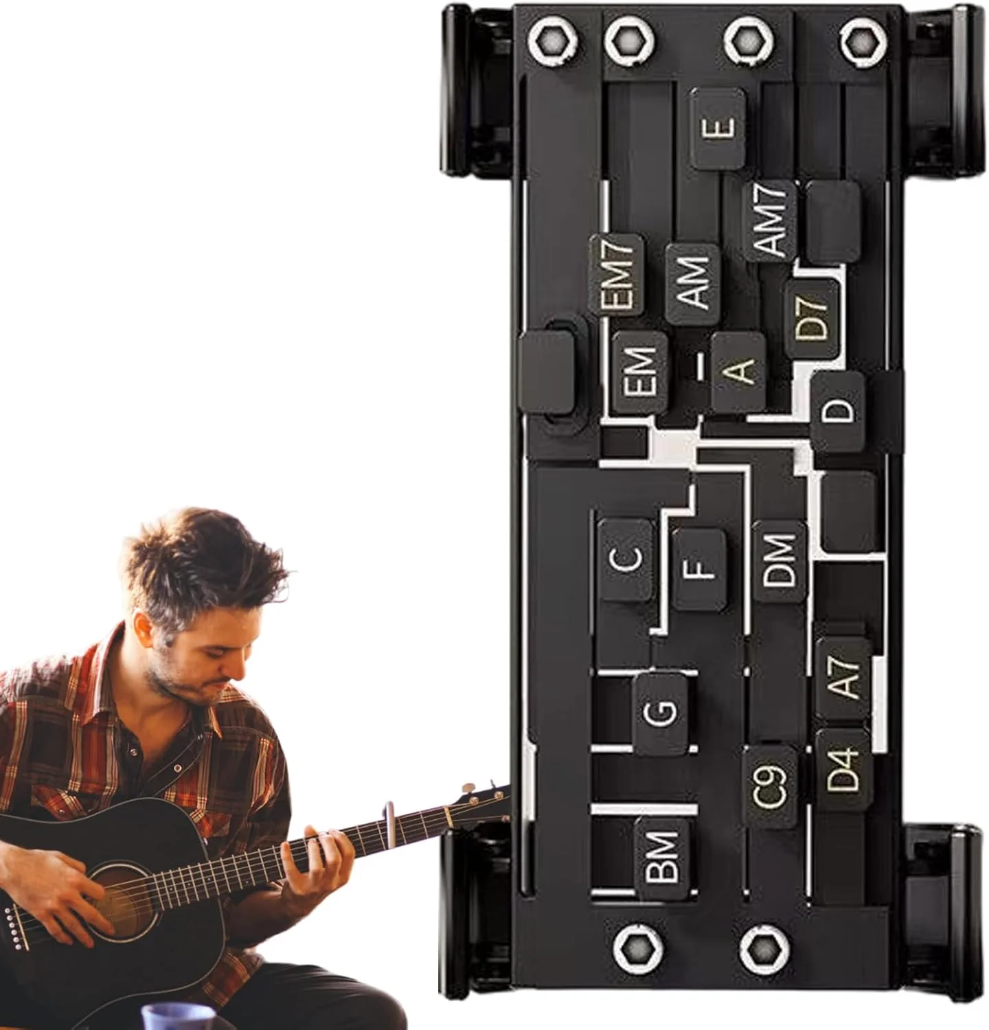 ابزار تمرین گیتار: آموزش آکورد برای مبتدیان و کودکان، دستیار موسیقی برای تمرین آسان | کمک به ایجاد مهارت های تفسیر و تسلط