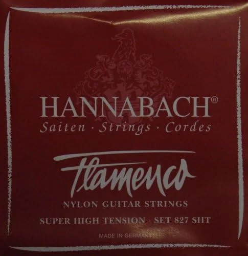 سیم گیتار فلامنکو Hannabach 827 rot 'Flamenco'، کشش فوق العاده بالا