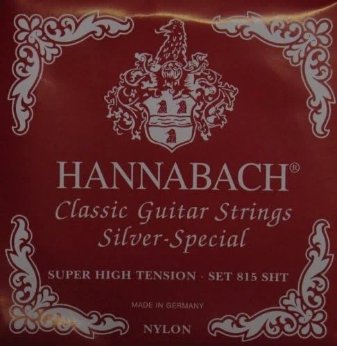 سیم گیتار کلاسیک هاناباخ 815 قرمز 'Silver Special'، کشش فوق العاده زیاد