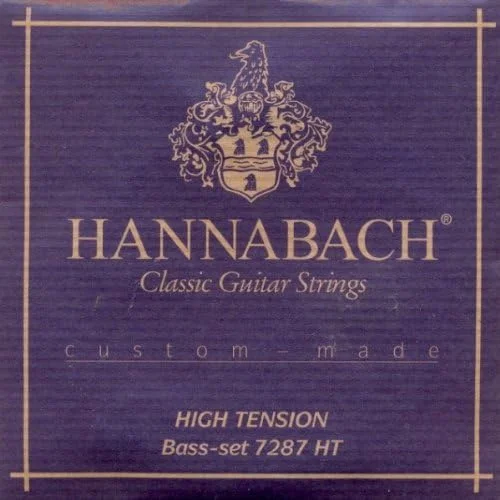 سیم های باس گیتار کلاسیک هاناباخ 7287 سفارشی، کشش بالا