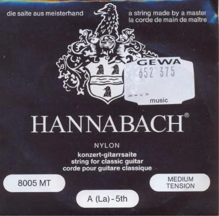 هانا باخ 8005 مشکی - گیتار کلاسیک A5، مدیوم